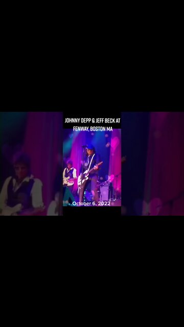 Johnny Depp's Surprise Performance