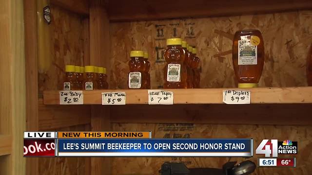 Keeping you honest, Lee's Summit beekeeper opening second honor stand to sell honey