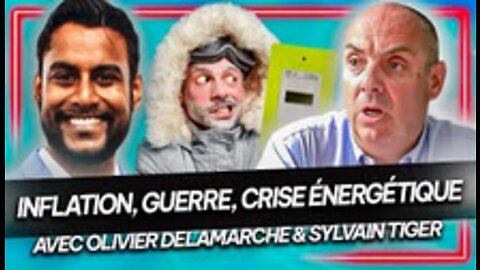 Inflation, guerre, crise énergétique avec Olivier Delamarche _ Sylvain TIGER