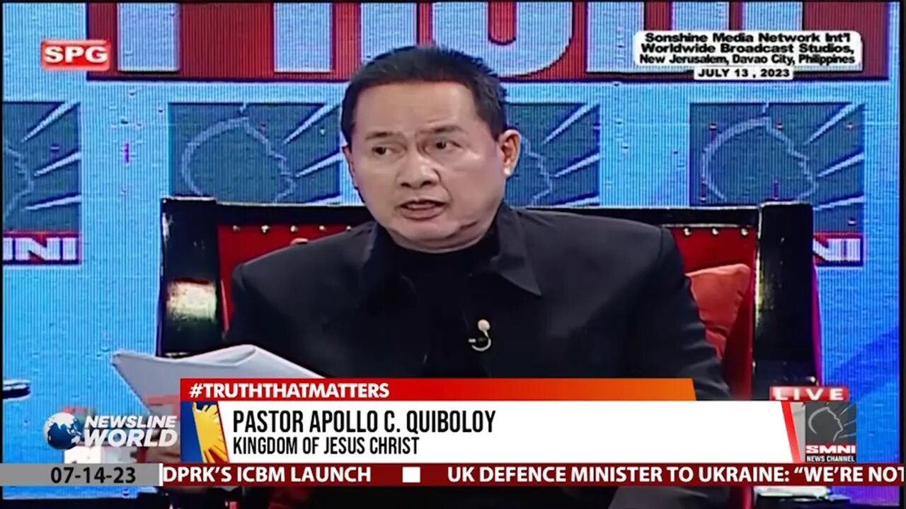 Pastor Apollo C. Quiboloy discusses JFK’s historic 'Peace' speech