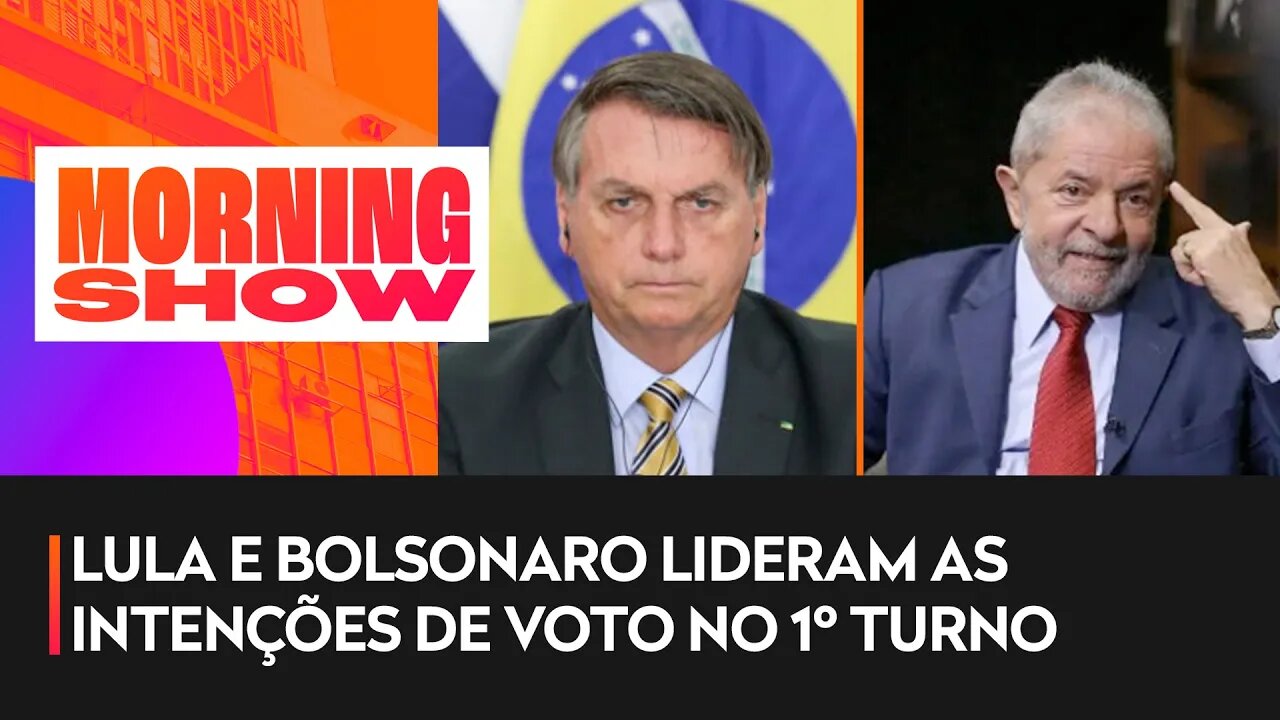 Pesquisa BTG/Pactual: Lula tem 45% e Bolsonaro 34%