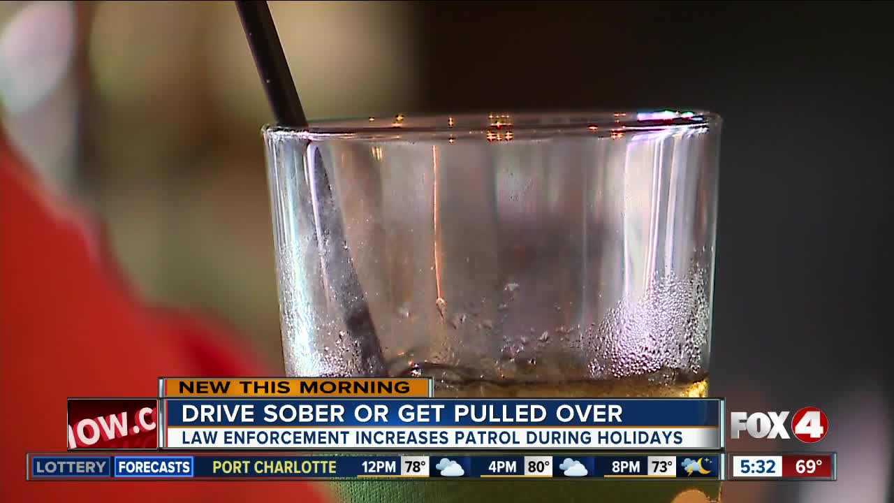 Cape Coral Police warn 'Driver Sober or Get Pulled Over'