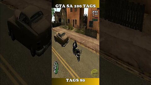 GTA SAN ANDREAS 100 TAGS TAG 80 #shorts #semedissaum #gta