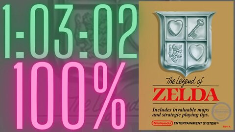 The Legend of Zelda (NES): First Quest 100% *See Description*