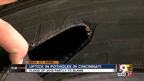 Notice more potholes in Cincinnati? City manager says the flood is to blame