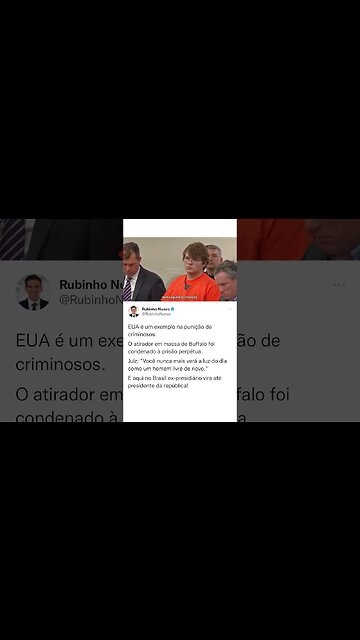 A diferença da justiça americana e da justiça brasileira #shorts