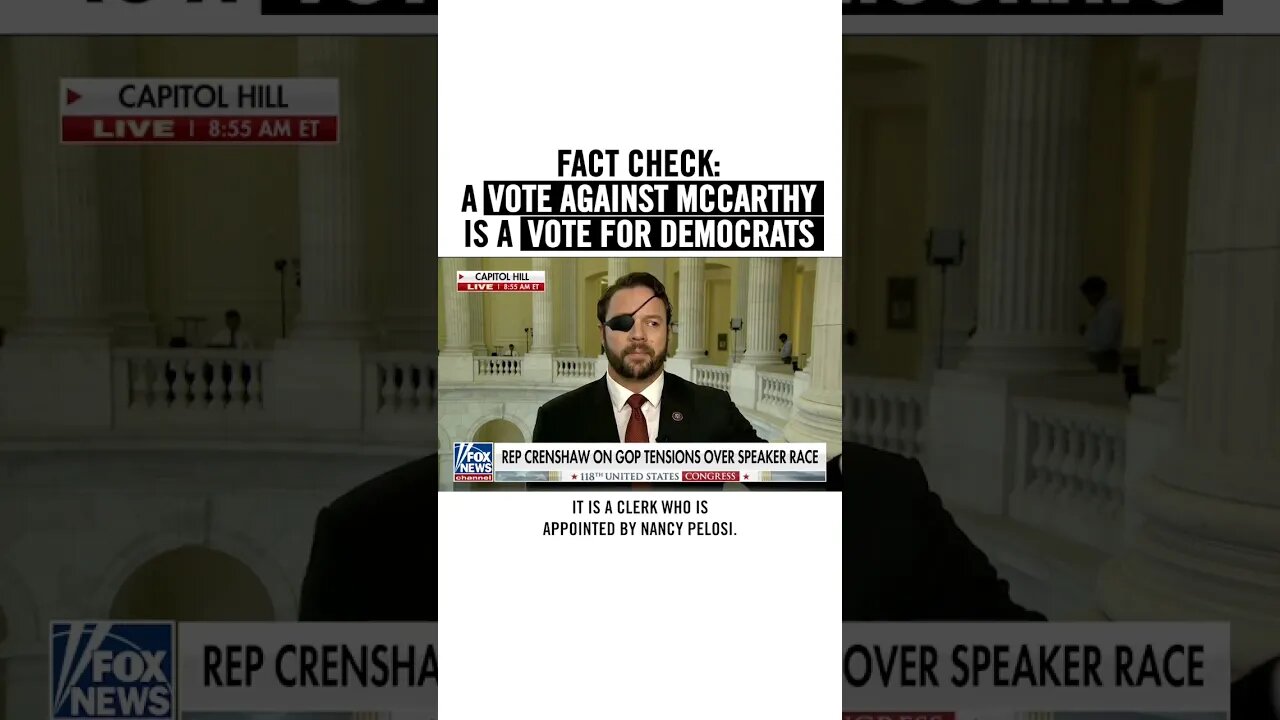 A Vote Against McCarthy is a Vote for Democrats