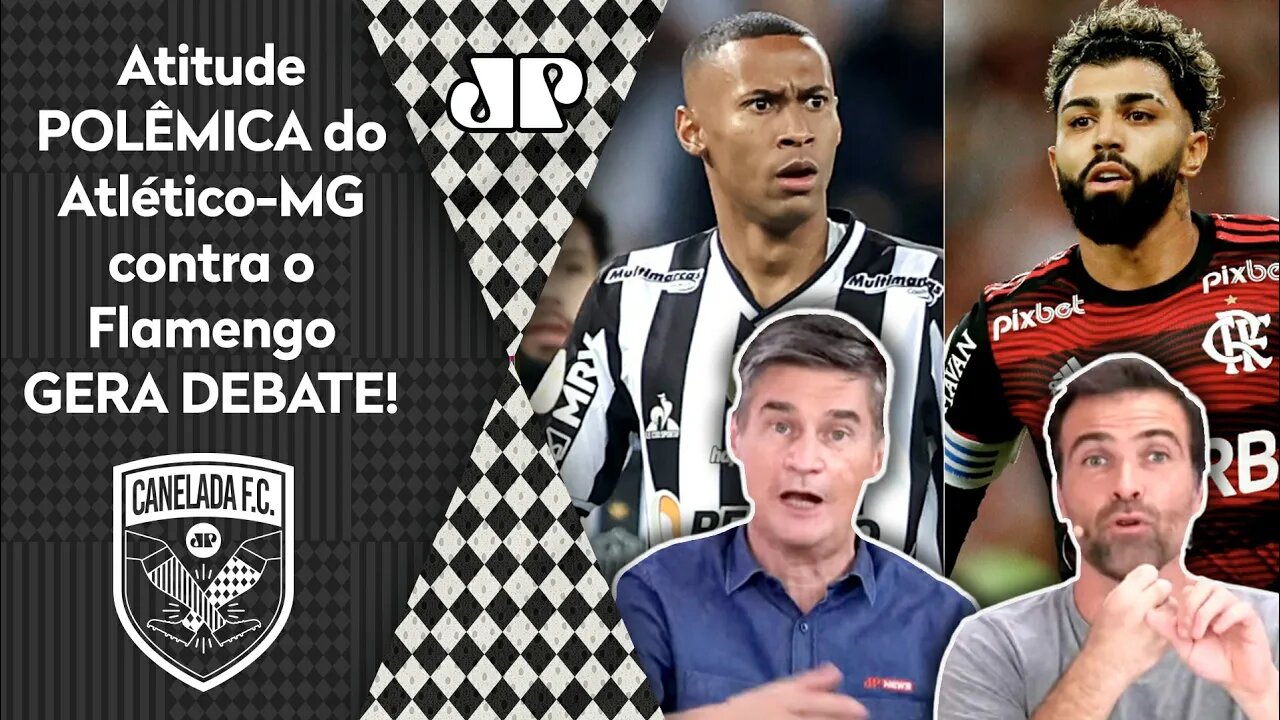 "ISSO É UMA PALHAÇADA!" Atlético-MG toma ATITUDE POLÊMICA contra o Flamengo e é DETONADO!