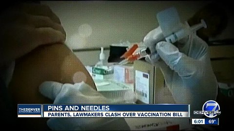 Colorado bill aims to tighten loopholes that allow parents to opt out of vaccinating children