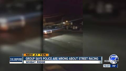 Wheat Ridge Police break up street race event