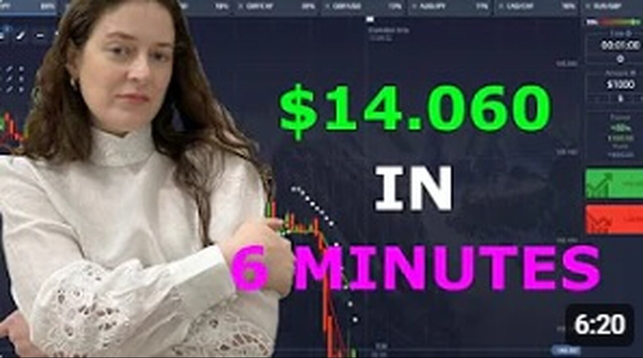 How i make $14.060 in 6 minutes | Binary Options Trading Strategy