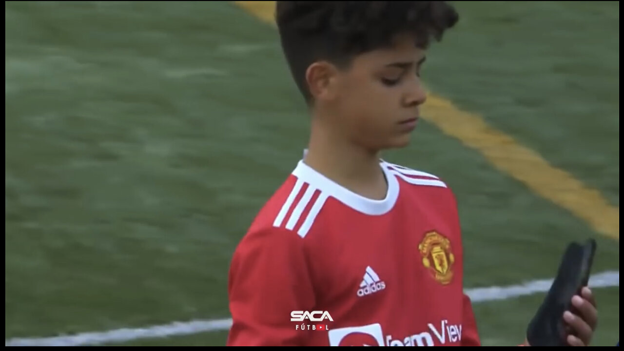 Manchester united- Ronaldo Junior - foot ball academy