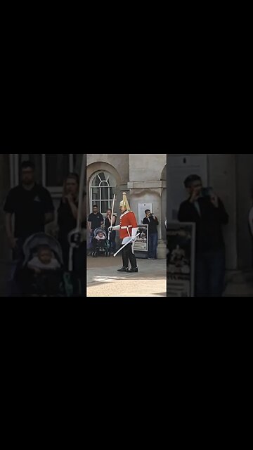 Screaming make way #horseguardsparade