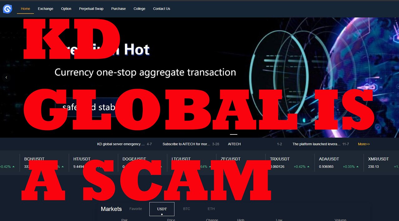 KD Global VIP is a SCAM