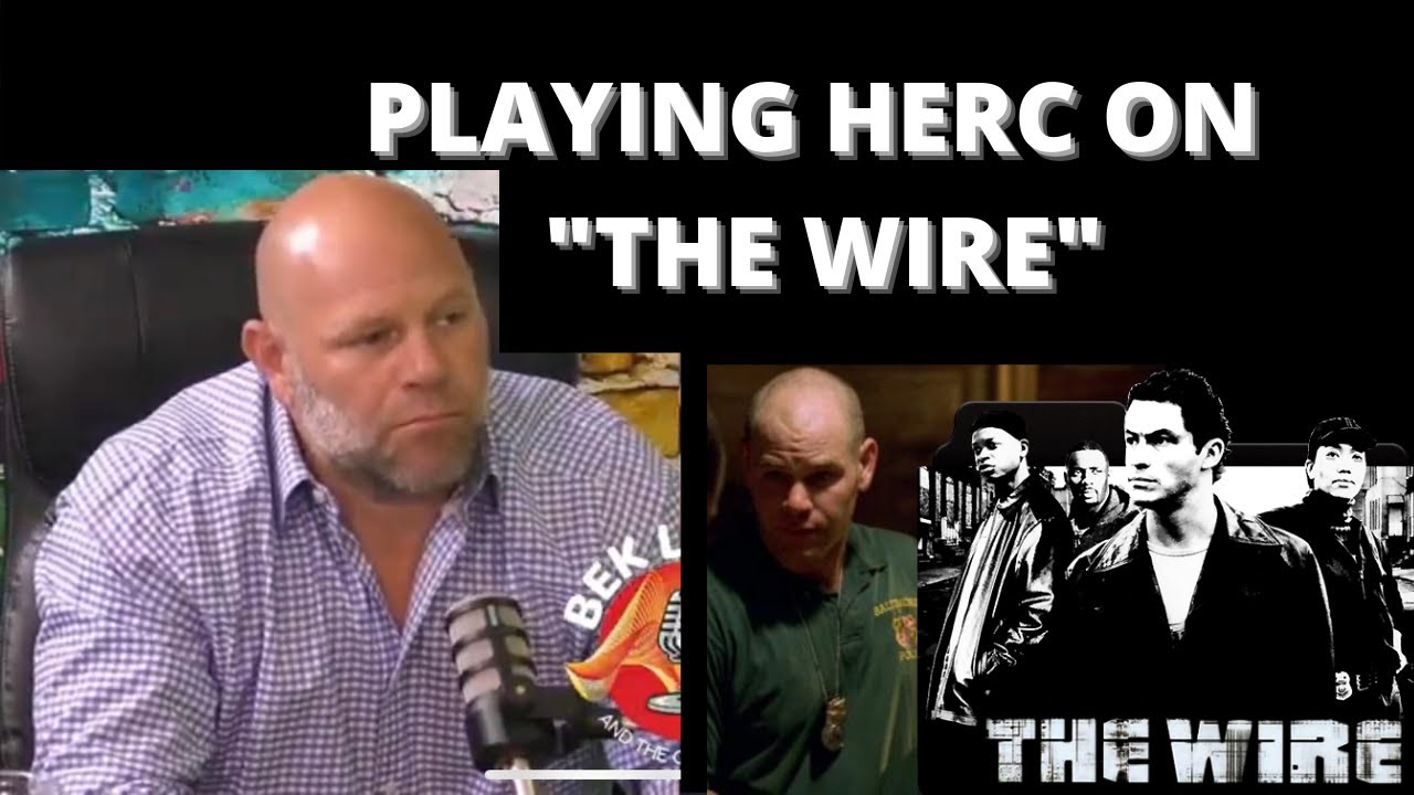 Playing Herc on The Wire - Domenick Lombardozzi