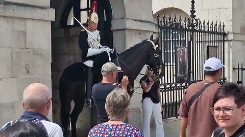 Another strange character #horseguardsparade
