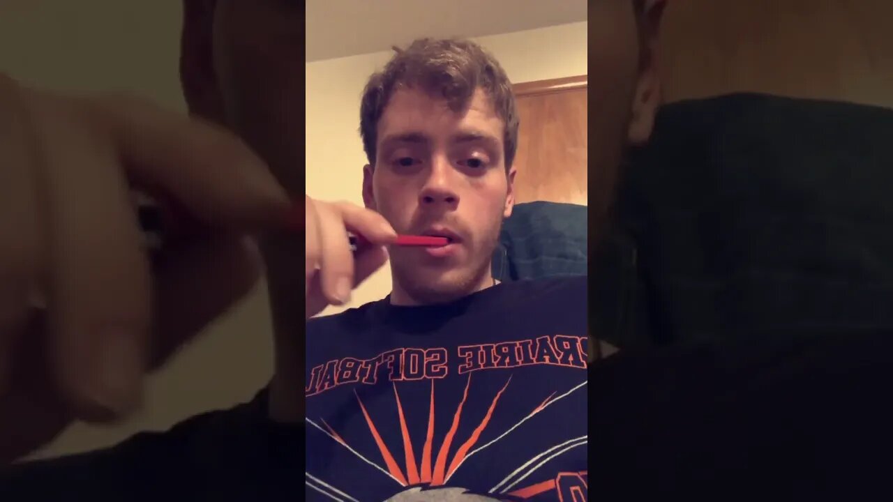 Guy with puff bar