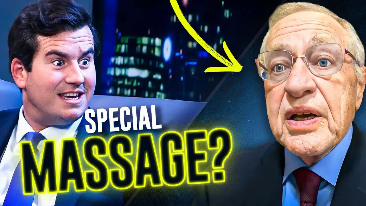 Alan Dershowitz Got a MASSAGE At Epstein's House?