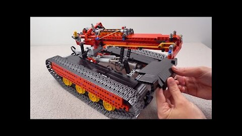 Building a Lego Tank no music no filters