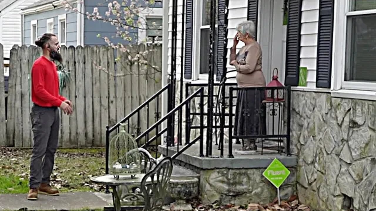 An Unexpected Surprise For Her and Her Neighbor ❤️