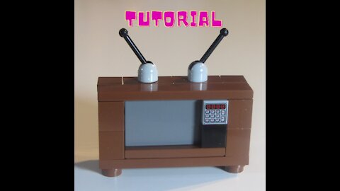 LEGO Fernseher 80er Jahre - Tutorial