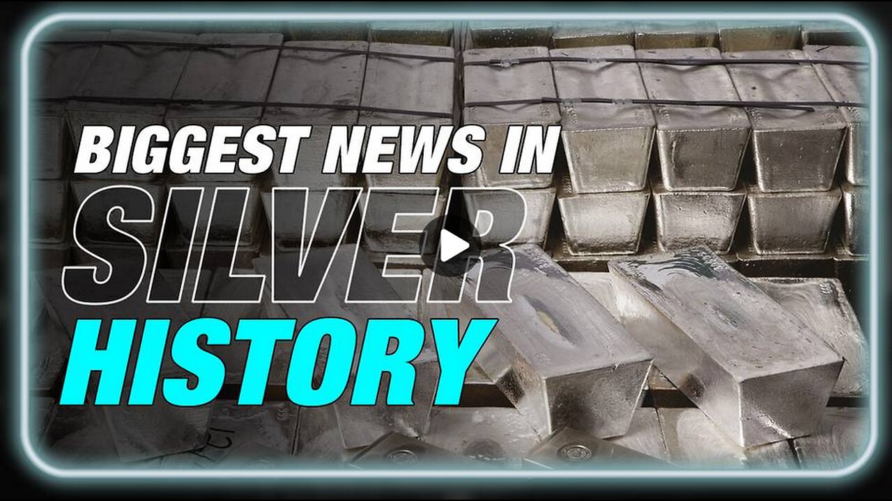 Biggest News in Silver History just happened.