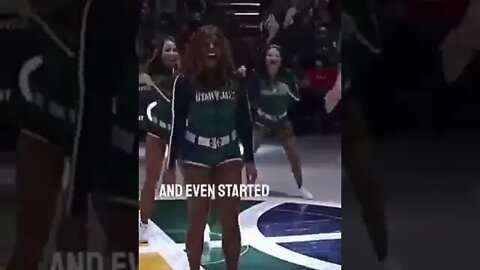 This NBA dancer thought she was being pranked, but it was a proposal 💍❤️#shorts