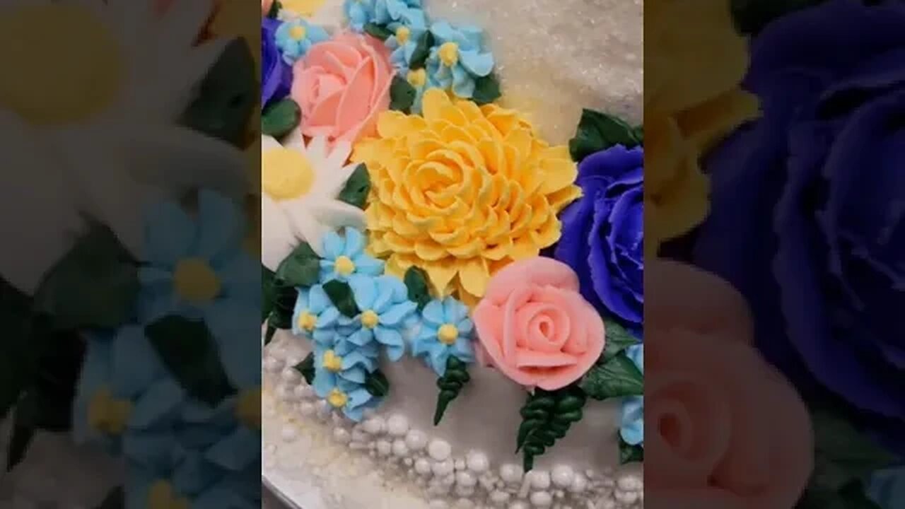 flower cake