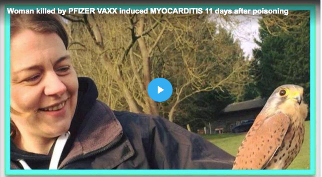 A mother of two who died of myocarditis triggered by the Pfizer COVID-19 shot