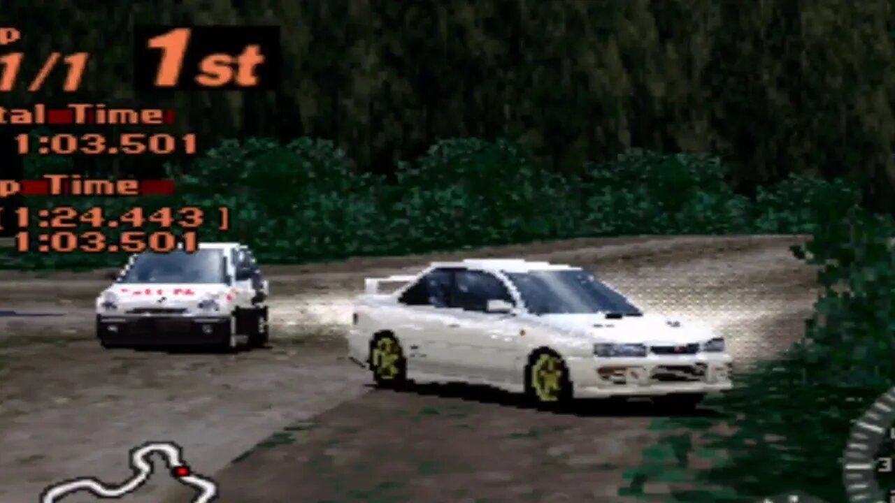 Gran Turismo 2 Won by a Thread