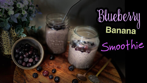 Blueberry Banana Smoothie