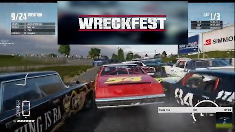 WRECKFEST CAREER MODE. TOTALED ON TARMAC