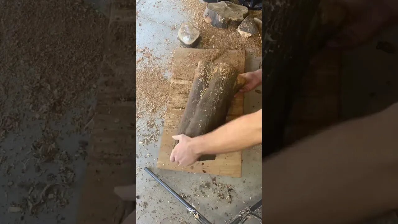 Prepping a log