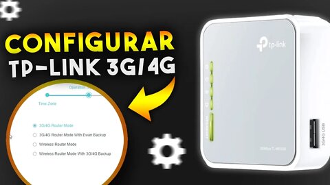 Como CONFIGURAR ROTEADOR 3G/4G Wireless TP-LINK - TL-MR3020