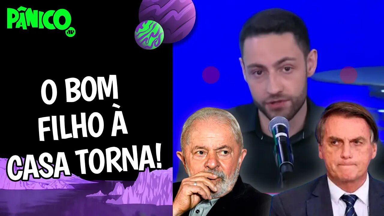 VITOR BROWN VOLTA AO PÂNICO COLOCAR OS PINGOS NOS IS DA DISPUTA ENTRE LULA E BOLSONARO