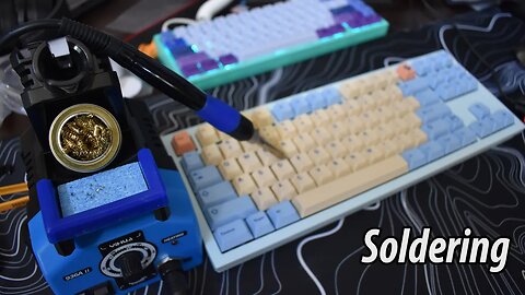 First Time Soldering Keyboard