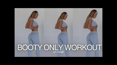 BOOTY ISOLATION WORKOUT | at home, follow along