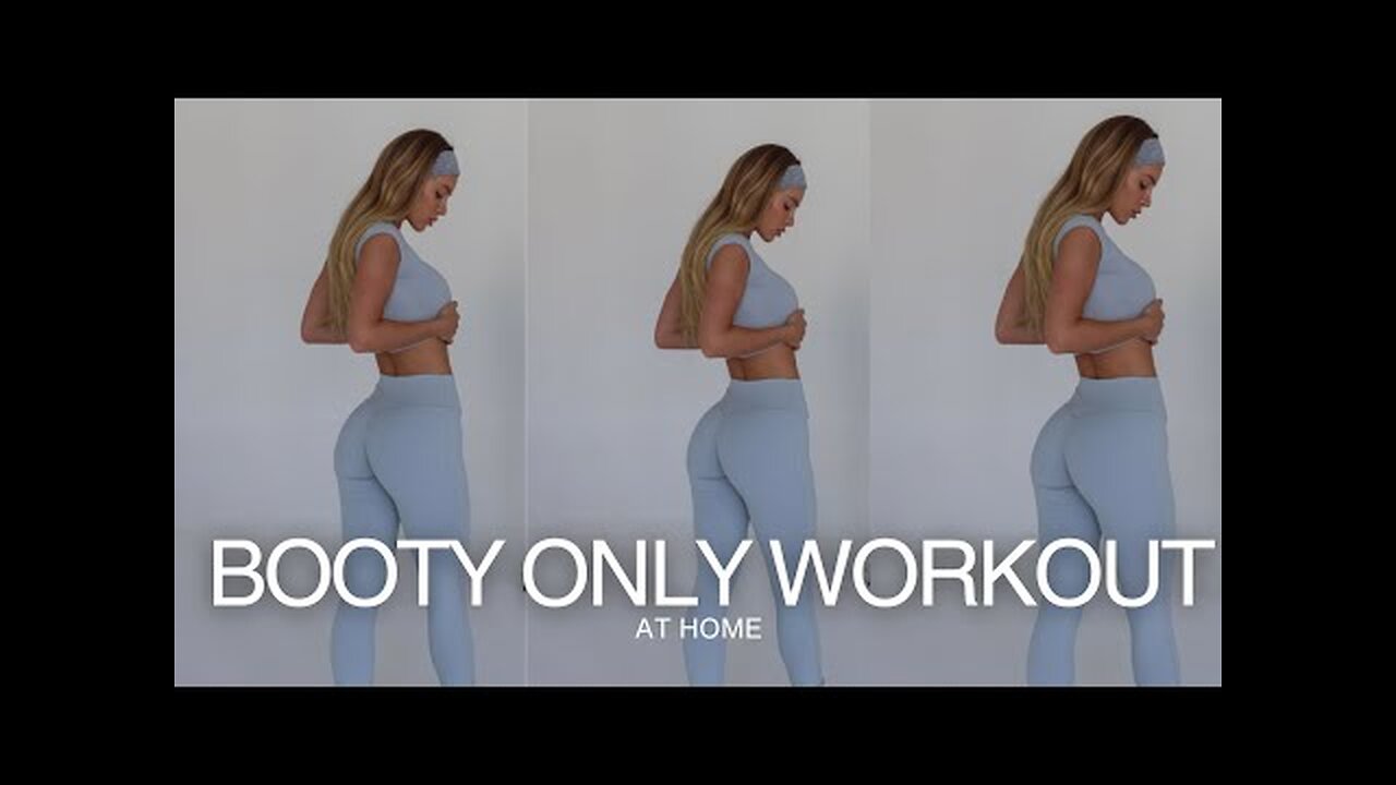 BOOTY ISOLATION WORKOUT | at home, follow along