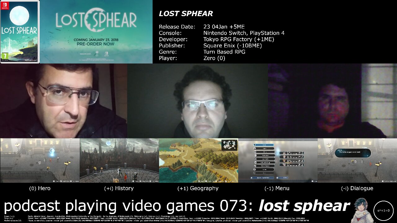 +11 002/004 012/013 003/007 podcast playing video games 073: lost sphear