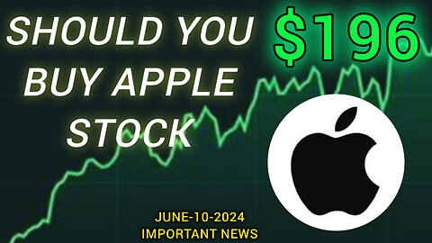 Should You Buy Apple Stock Before WWDC? The Big news Unfolds! 