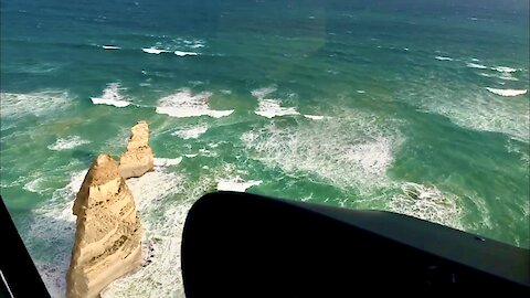 Mesmerising Birds eye view of 12 Apostles, Australia😍
