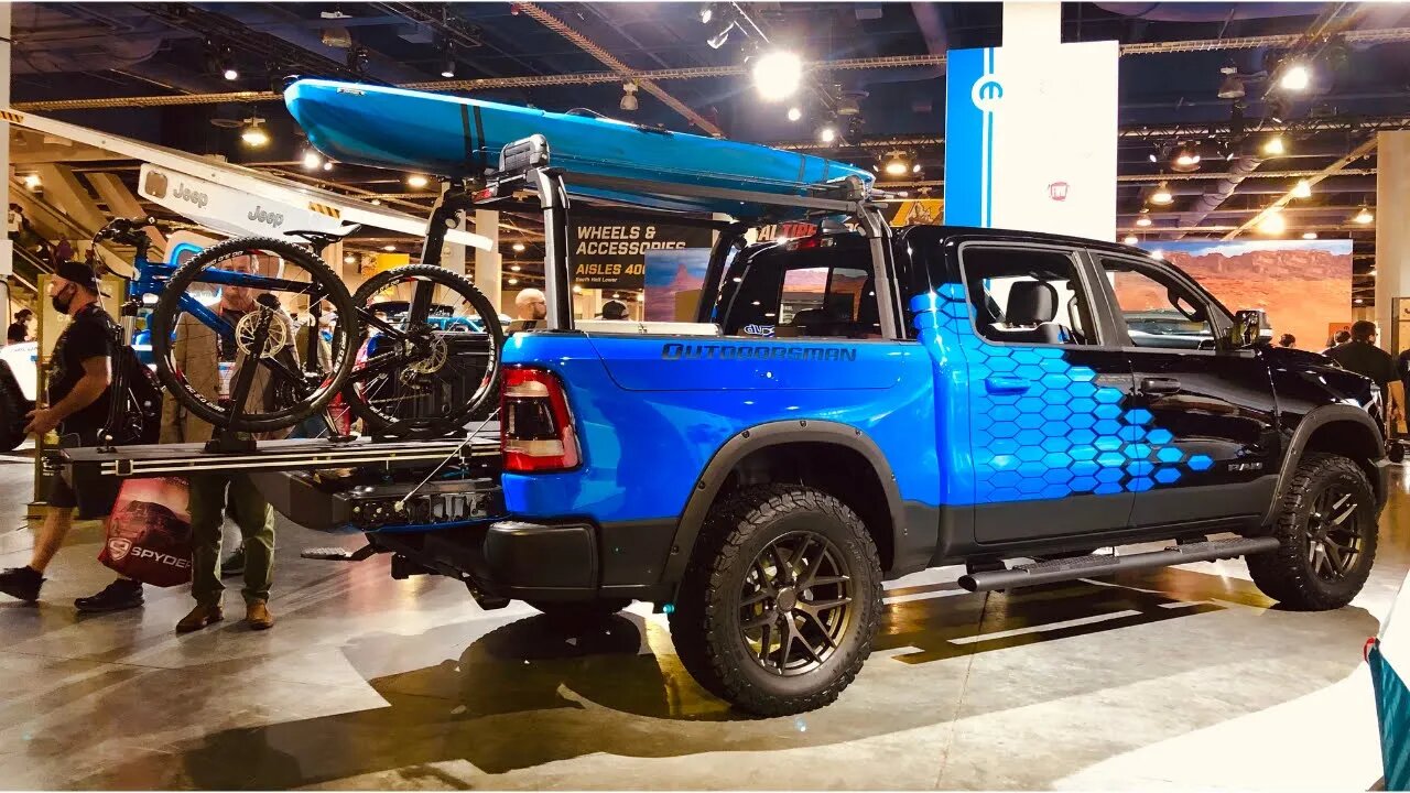 Mopar Outdoorsman Concept Ram 1500 Pickup Truck SEMA 2021