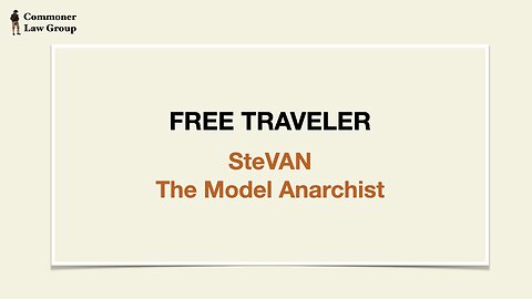 Free Traveler Monthly #CONFAB - SteVAN The Model Anarchist Dec 5 2023