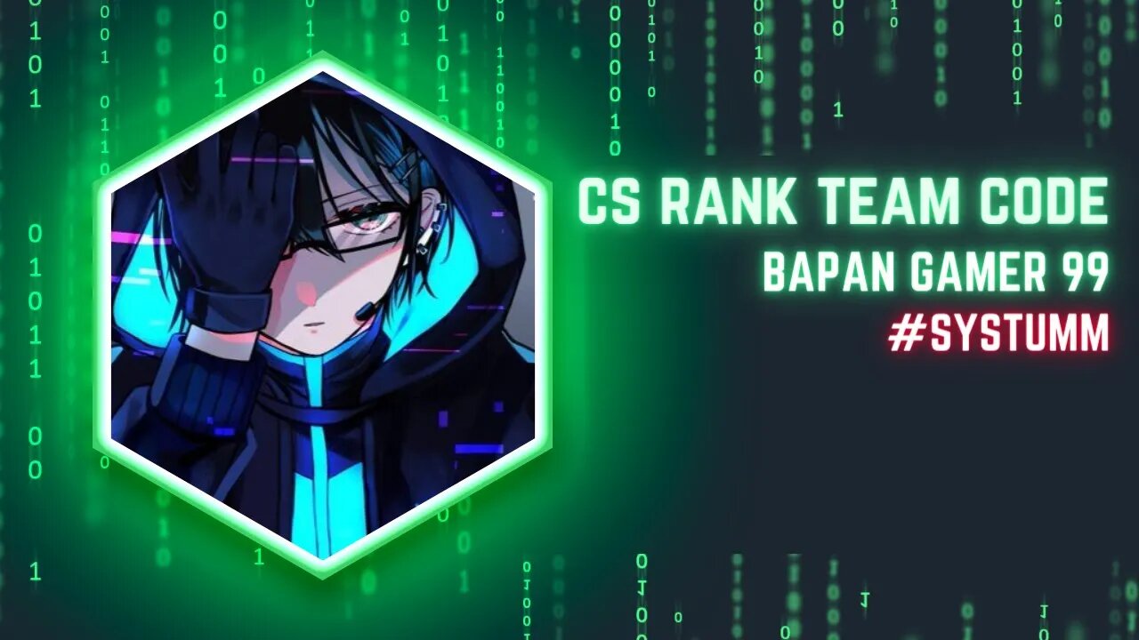 cs rank TEAM CODE #bapan99live