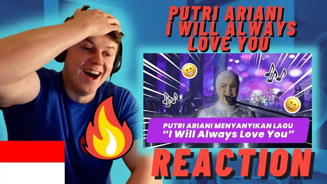 🇮🇩PUTRI ARIANI - I WILL ALWAYS LOVE YOU (cover) IRISH REACTION