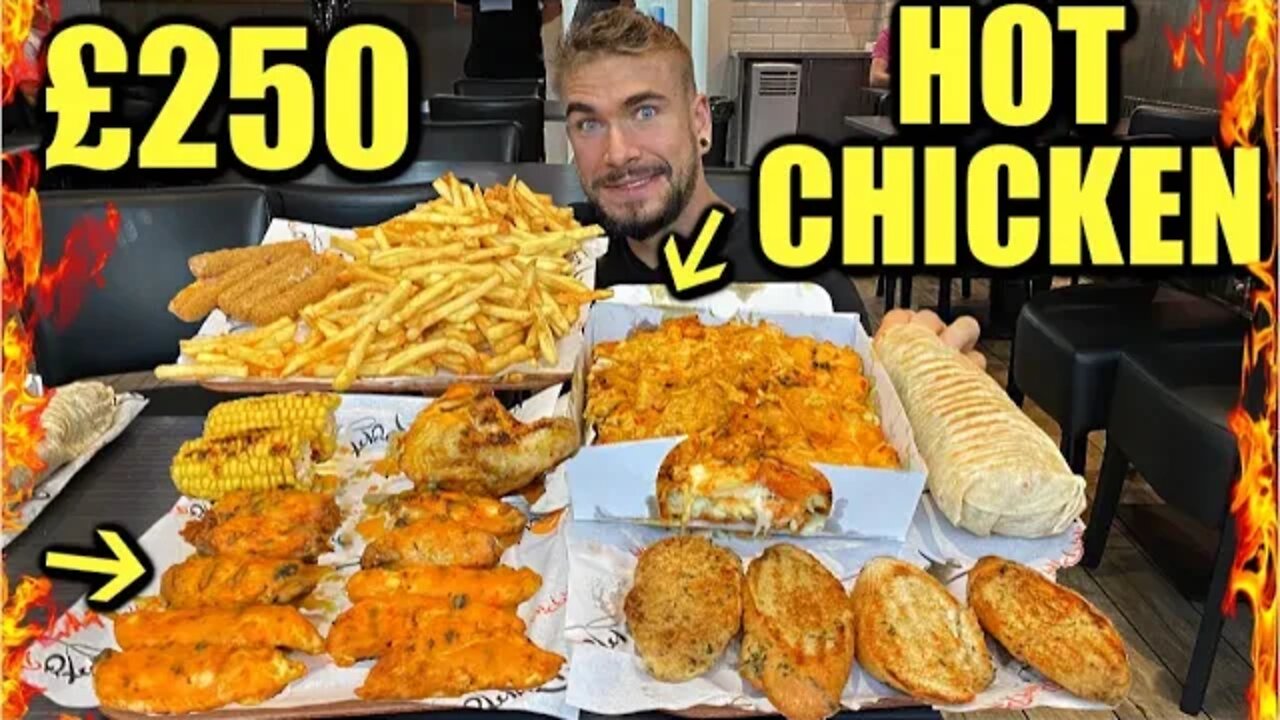 SCOTLAND'S SPICIEST CHICKEN CHALLENGE (ONLY BEATEN ONCE) |The "Cheeky" Peri Peri Chicken Challenge