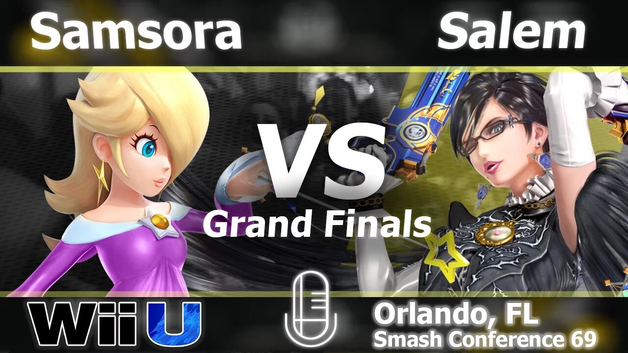 Samsora (Rosalina) vs. MVG|Salem (Bayonetta) - Grand Finals Smash Wii U - SC:69