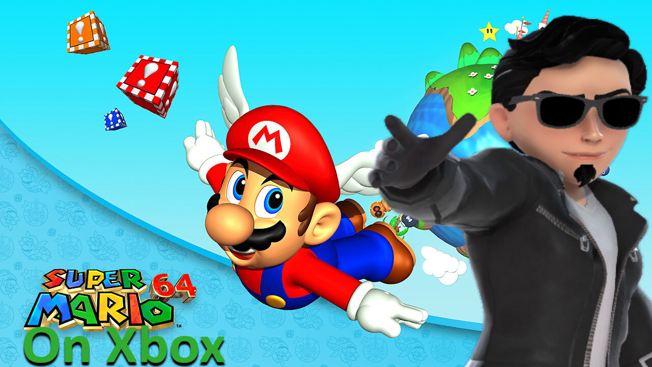 OKIE DOKEY!! Playing Mario 64 Gameplay (On Xbox)