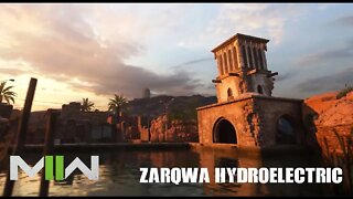 Call of Duty Modern Warfare 2 (2022) MP Map Zarqwa Hydroelectric Gameplay.