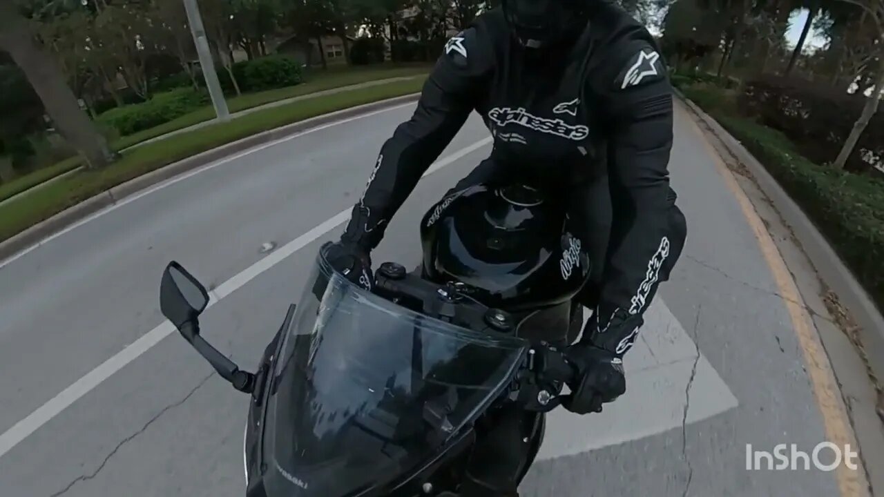 Kawasaki ZX6R 3rd Gear to Complete Stop in 1st Gear before Left Hand Turn...See Description 🤘🏍✌